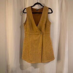 Women's Tan Noless Sleeveless Dress